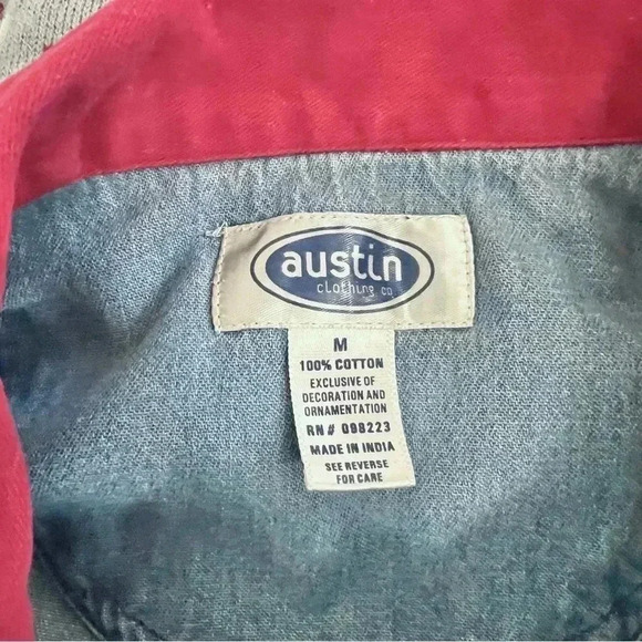 Austin Americana Snowmen Button Up Shirt - Picture 4 of 7